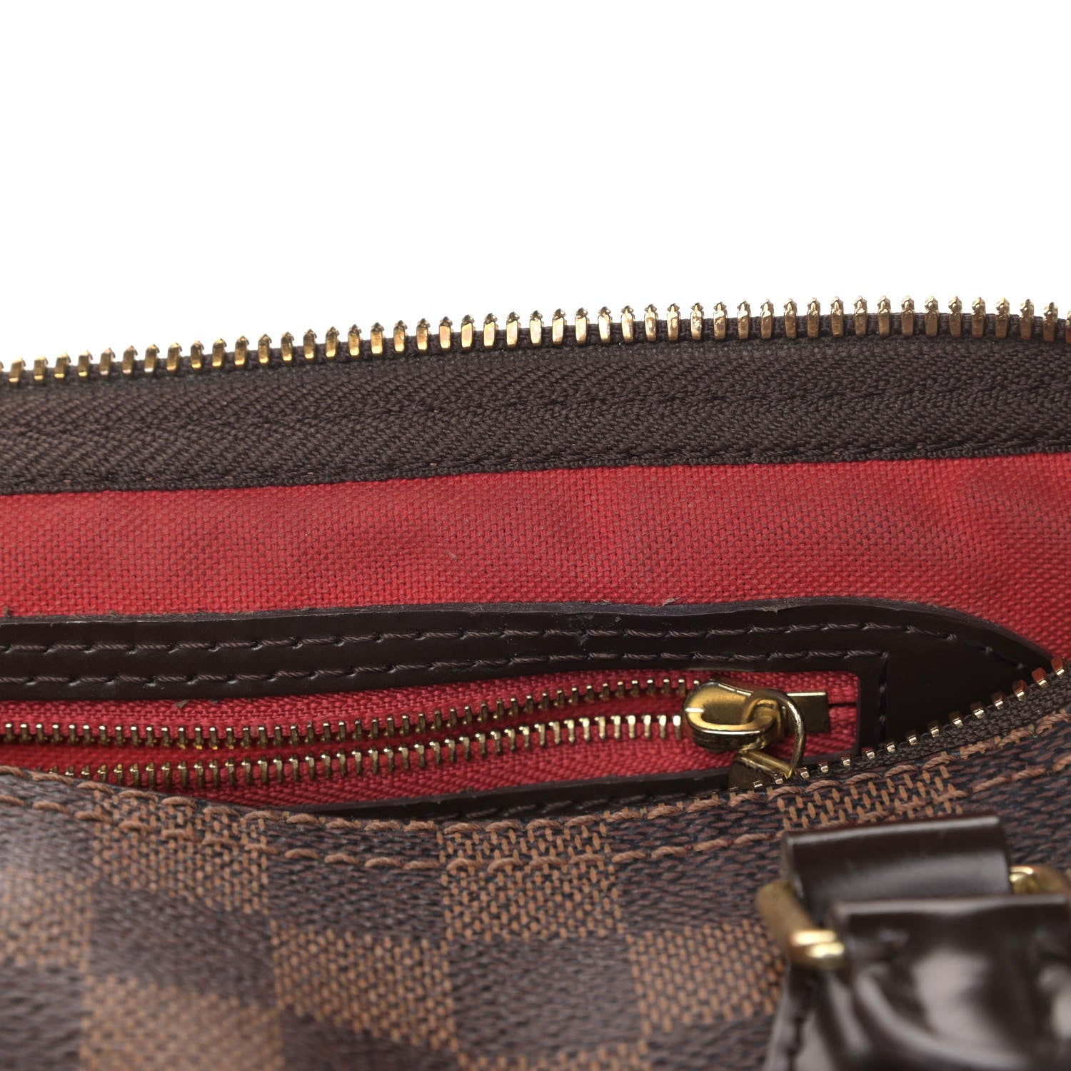 Louis Vuitton Damier Ebene Speedy Bandouliere 25 7 of 9