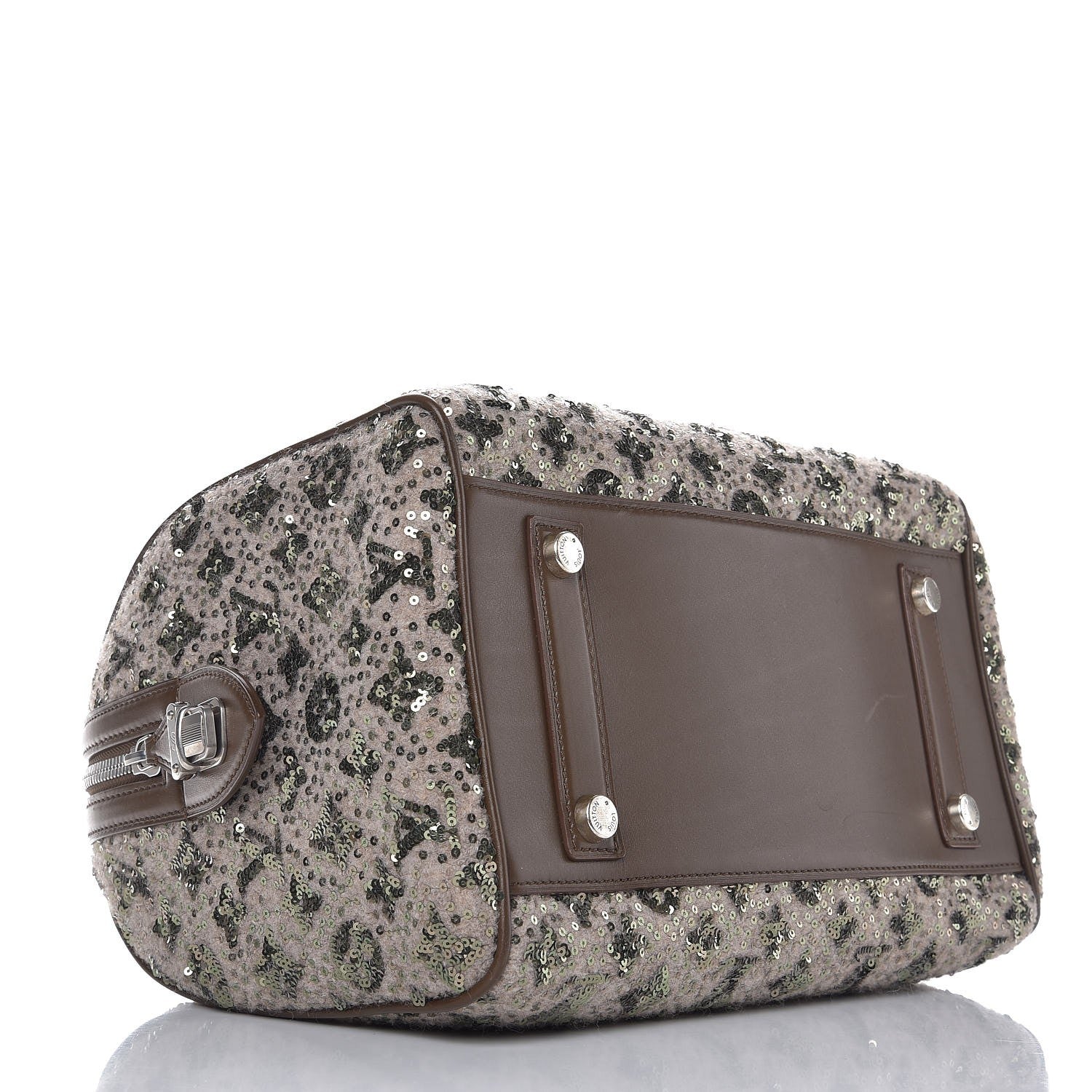 Louis Vuitton Sequin Monogram Sunshine Express Speedy Kaki 4 of 10