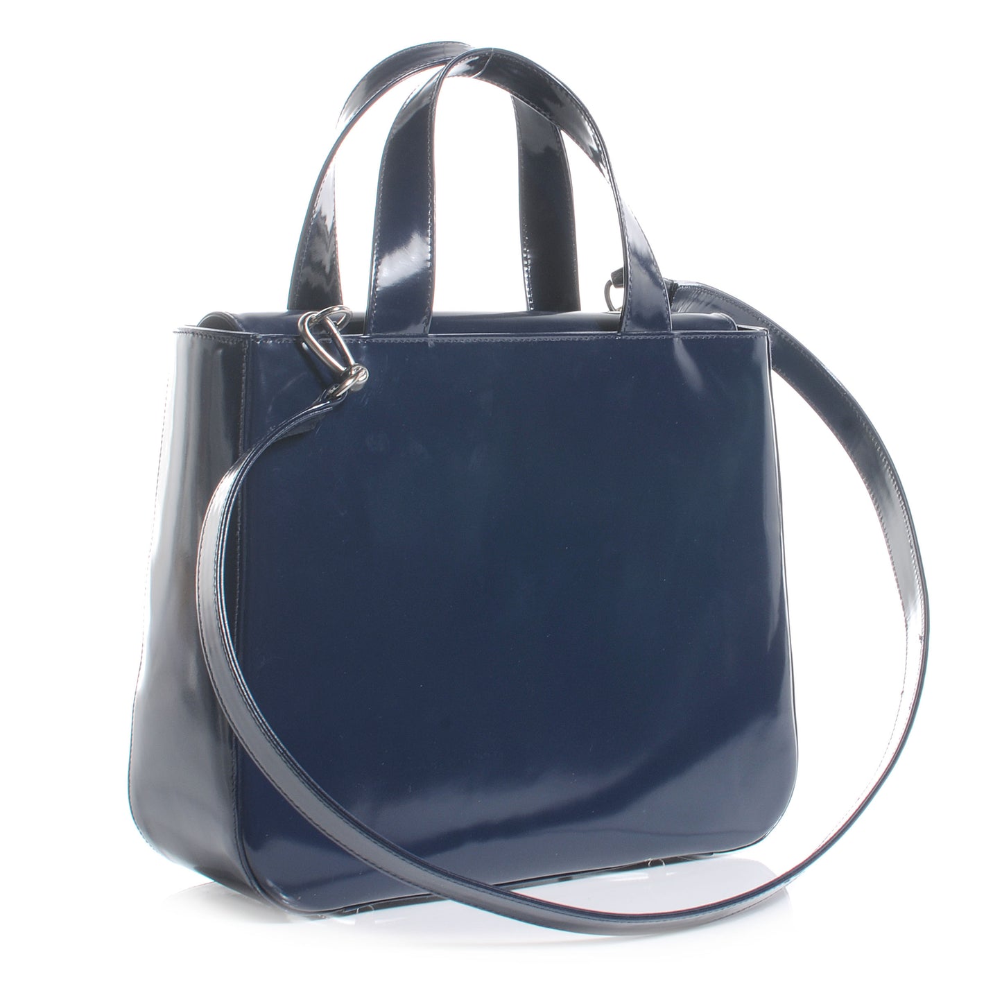 Patent GG Bag Blue