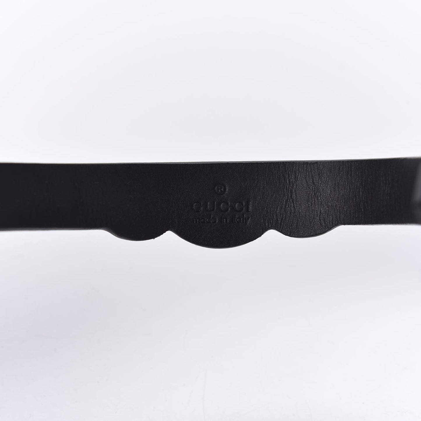 Calfskin Crystal Feline Heads Bracelet Black