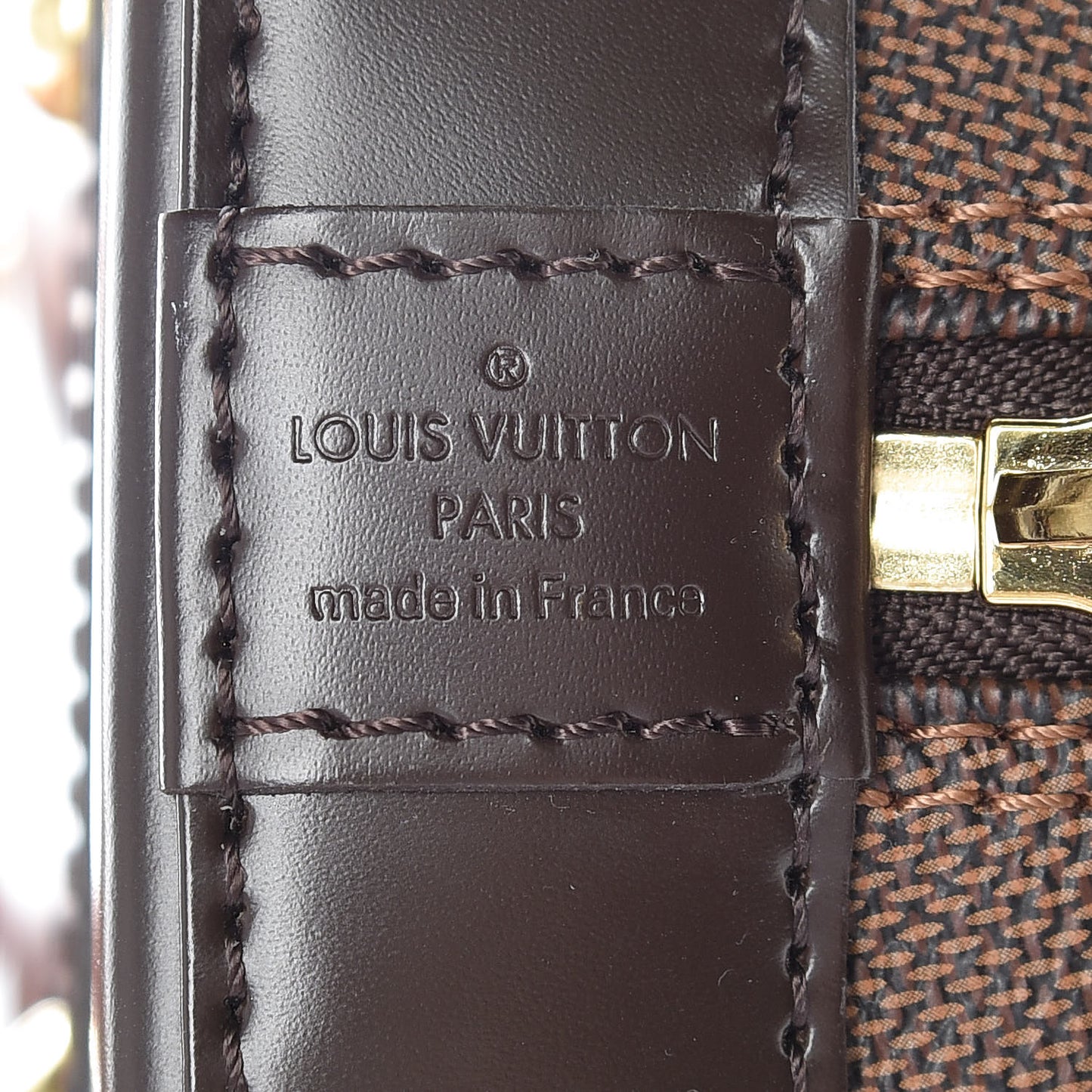 Damier Ebene Alma BB