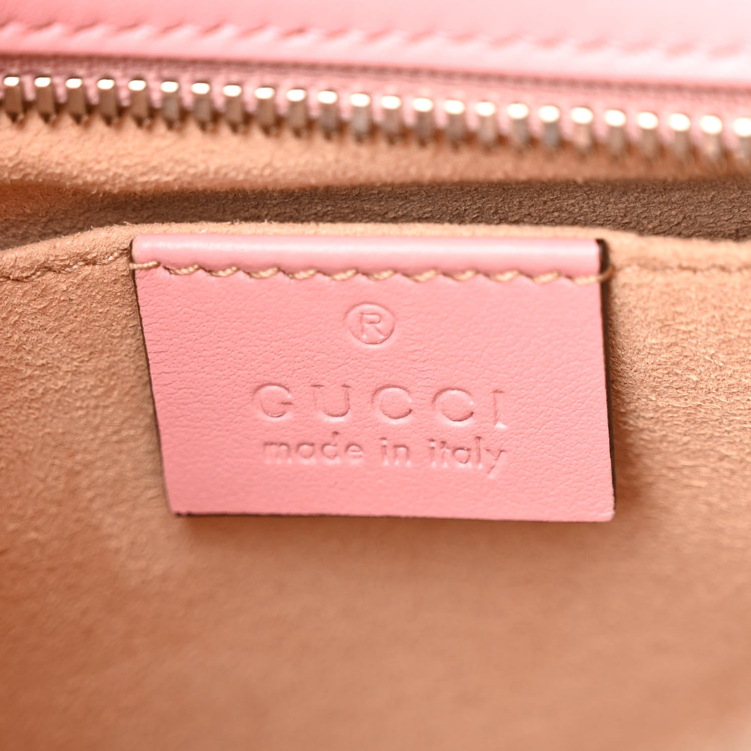 Gucci Calfskin Matelasse Small GG Marmont Chain Shoulder Bag Wild Rose 6 of 10