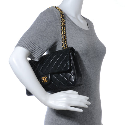 Chanel Lambskin Medium Double Flap Black 2 of 10