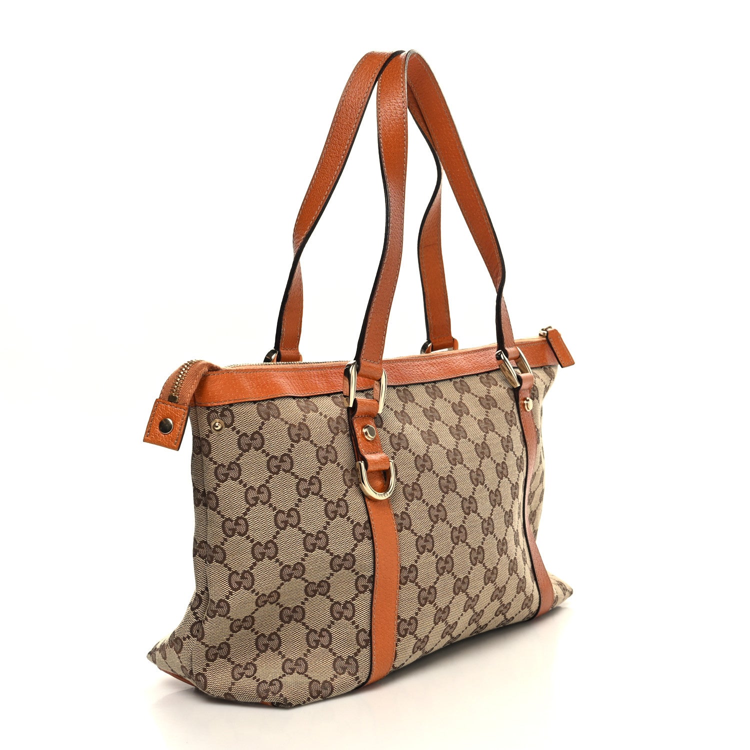 Gucci Monogram Medium Abbey Tote Tan 3 of 11