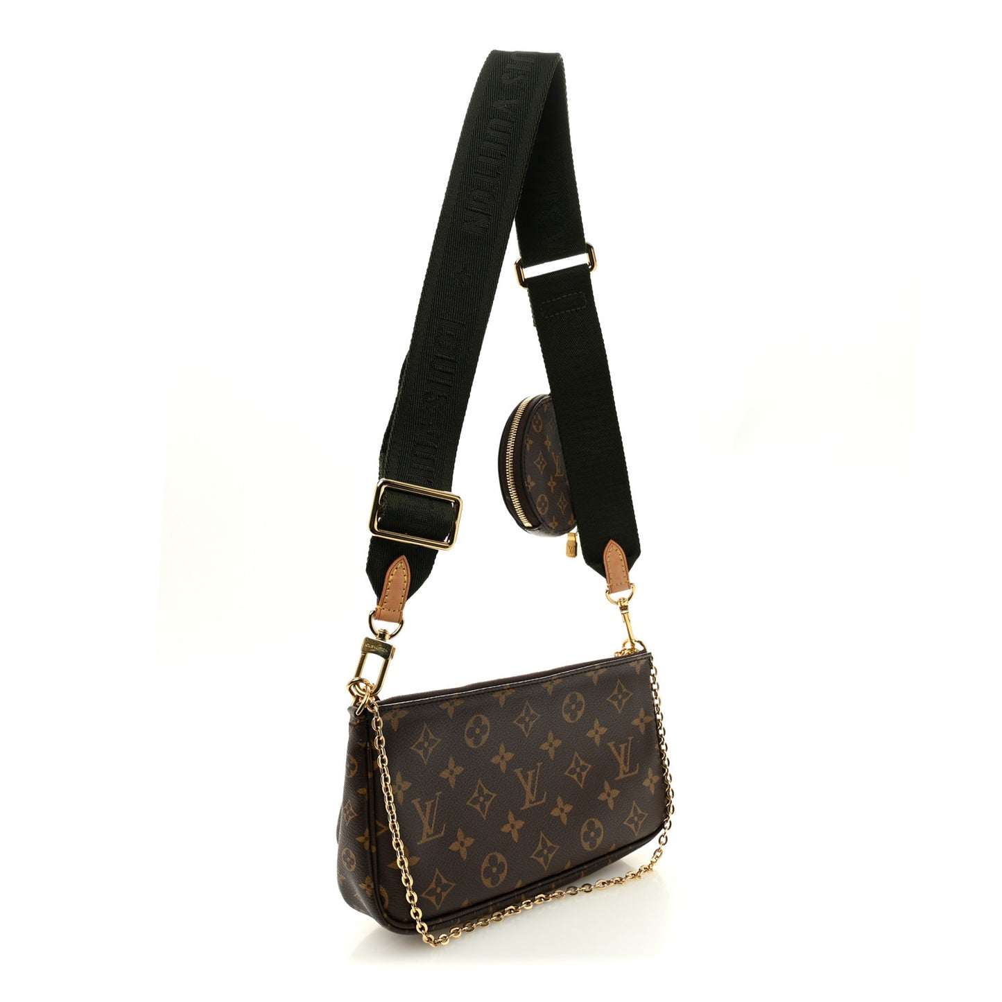 Monogram Multi Pochette Accessories Kaki
