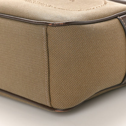 Prada Jacquard Logo Camera Bag Corda Bruciato 9 of 10