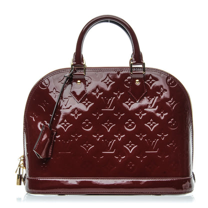 Louis Vuitton Vernis Alma PM Griotte 1 of 7
