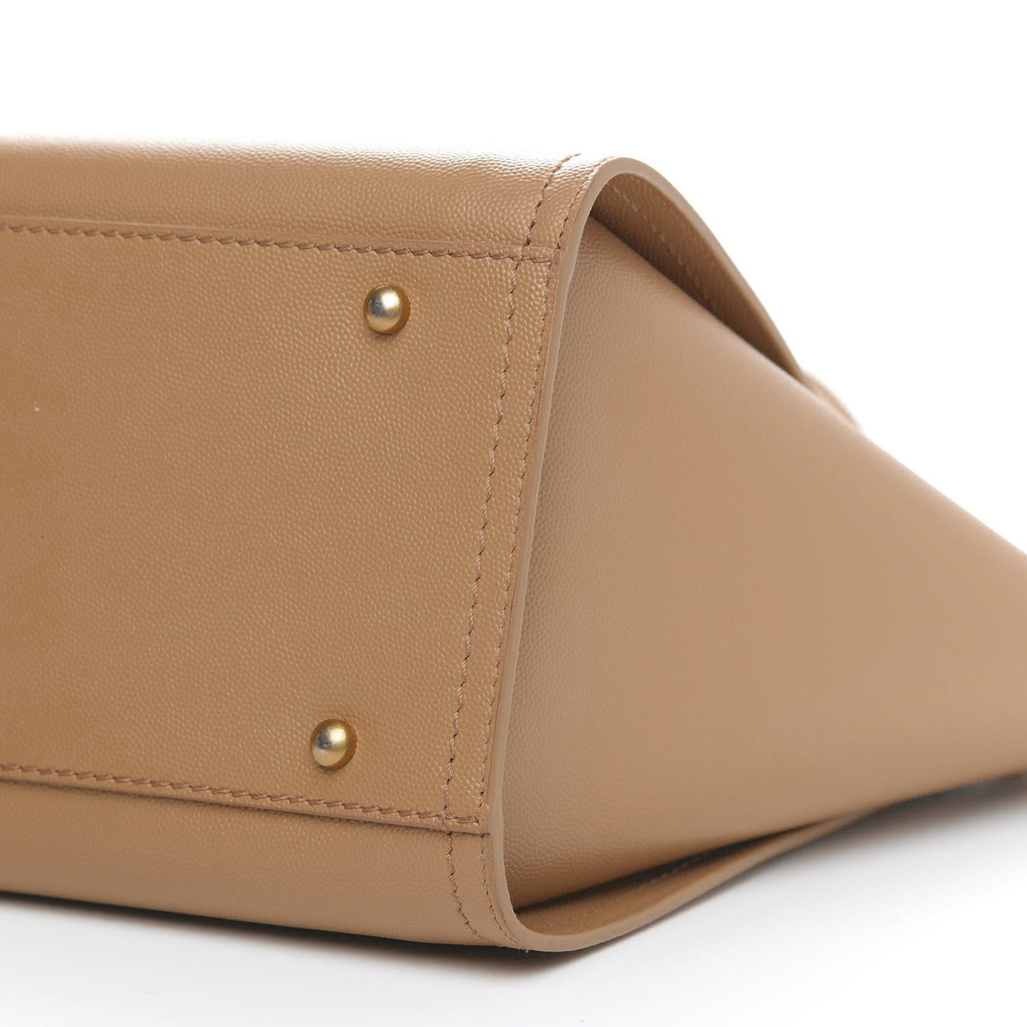 Caviar Small Studded Deauville Tote Beige