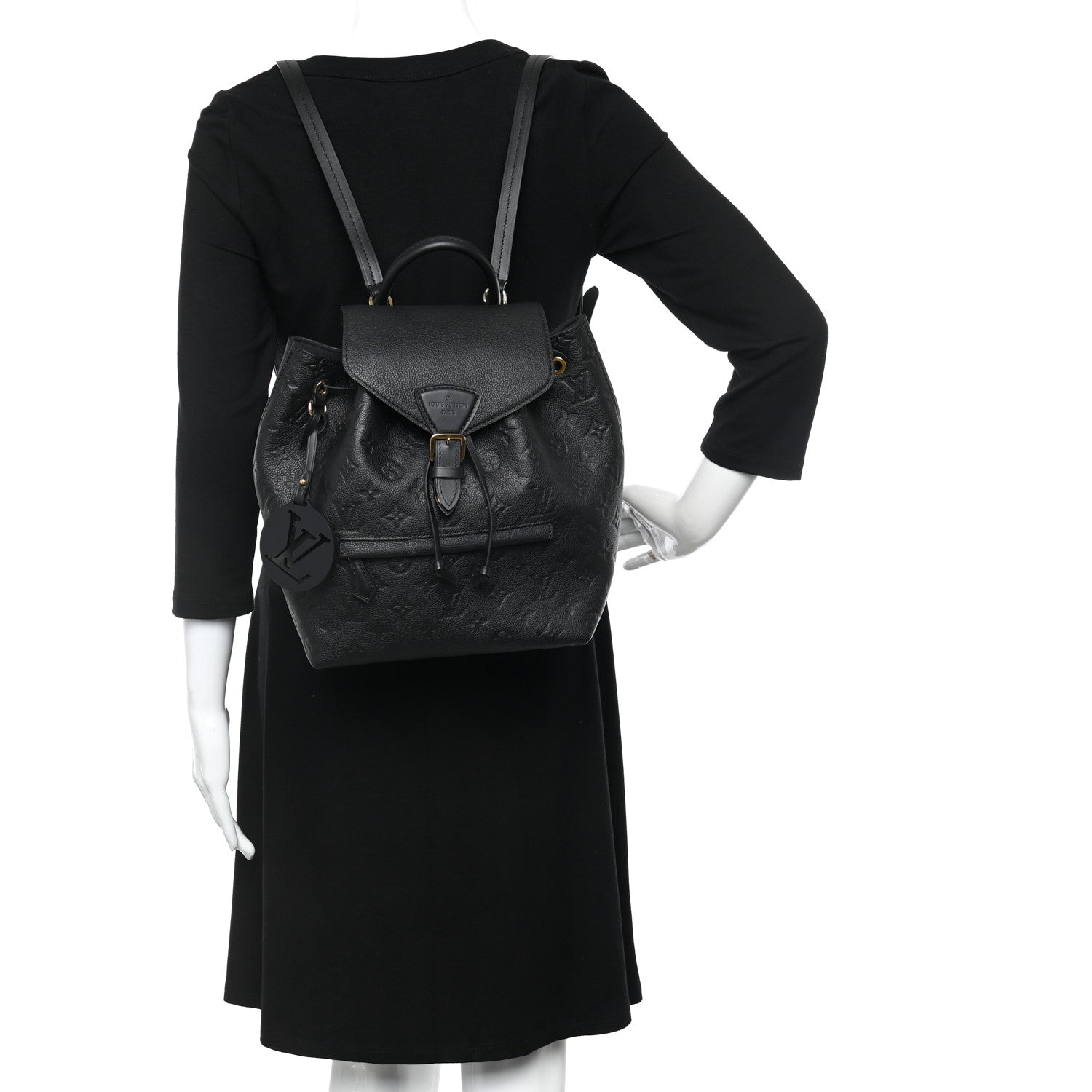 Louis Vuitton Empreinte Montsouris PM Black 2 of 10