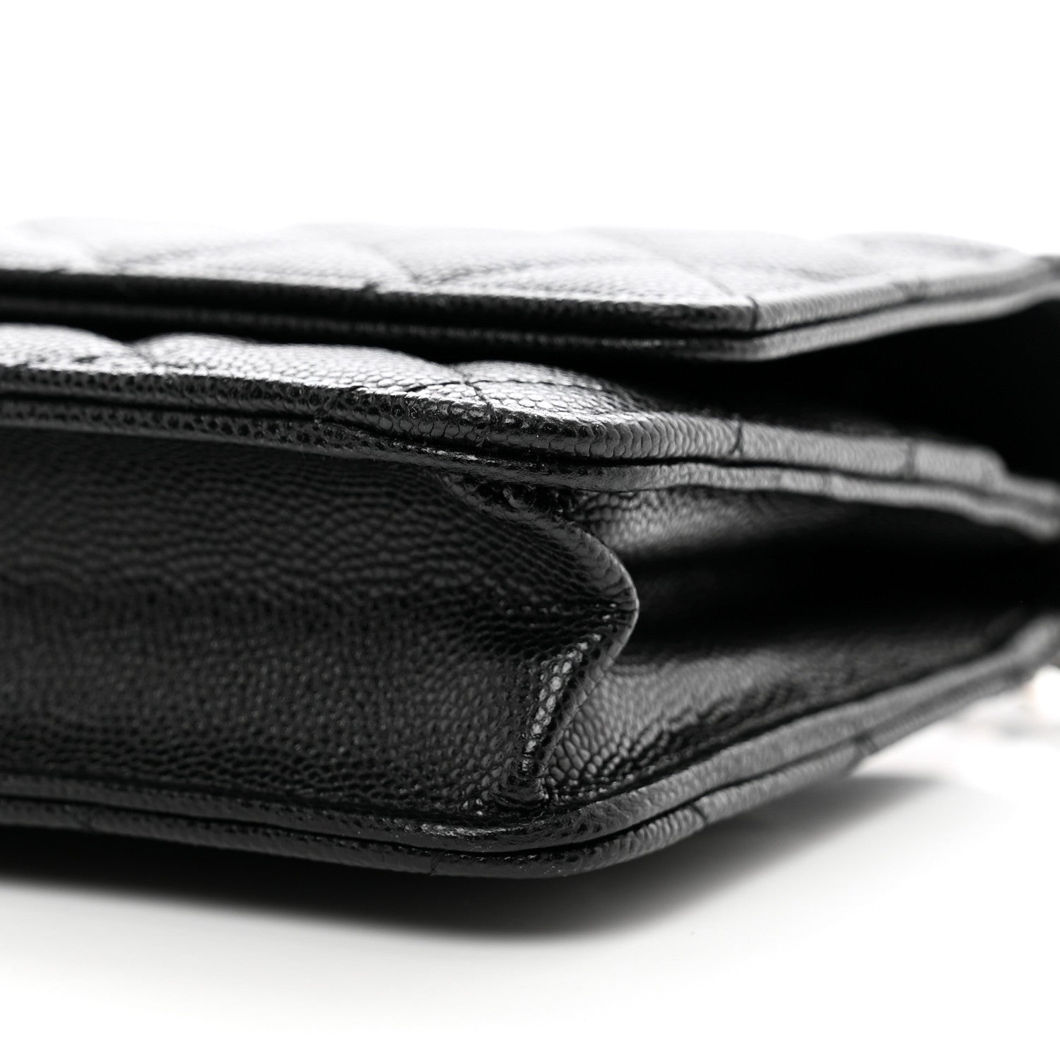Chanel Caviar Quilted Wallet on Chain WOC Black 11 of 13