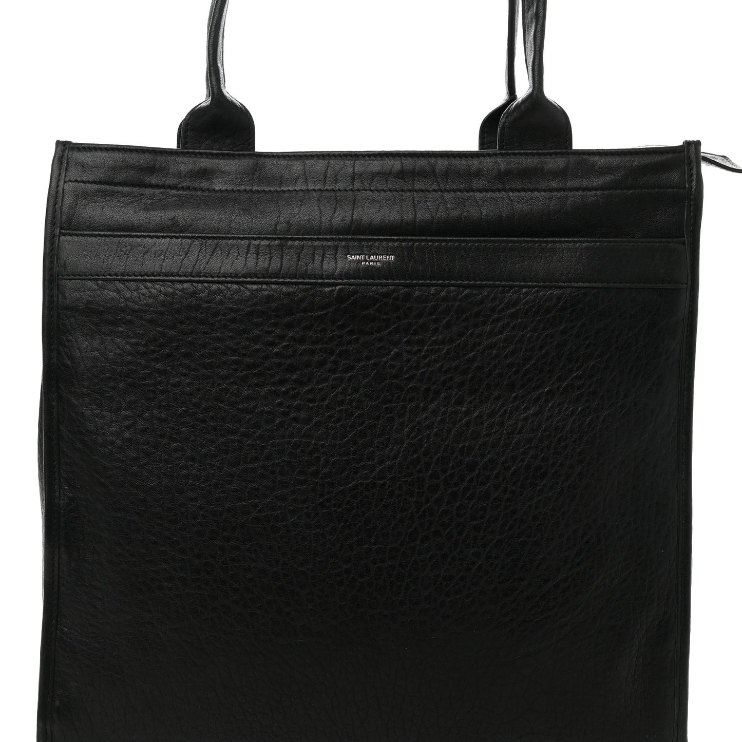 Sheepskin Sac Cabas Tote Black