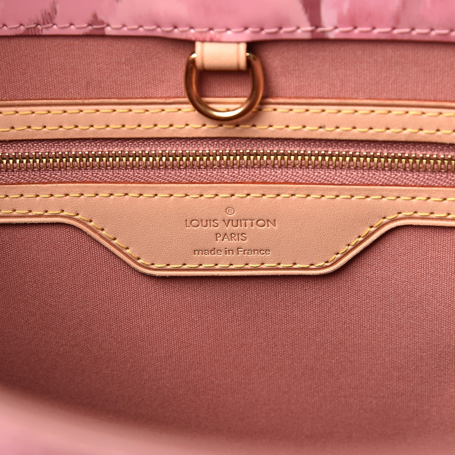 Louis Vuitton Vernis Ikat Catalina NS Bag Rose Velours 6 of 7