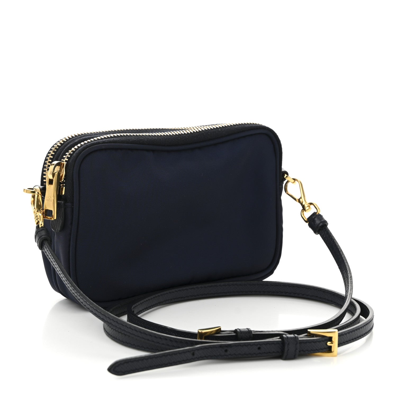 Prada Tessuto Nylon Mini Camera Crossbody Royal 3 of 12