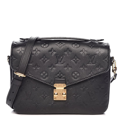 Louis Vuitton Empreinte Pochette Metis Black 1 of 12