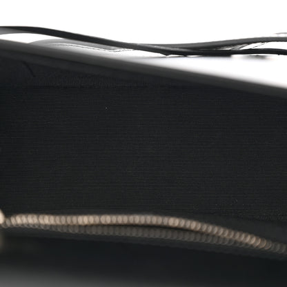 Off-White Calfskin Padded Diag Binder Flap Bag Black 5 of 18