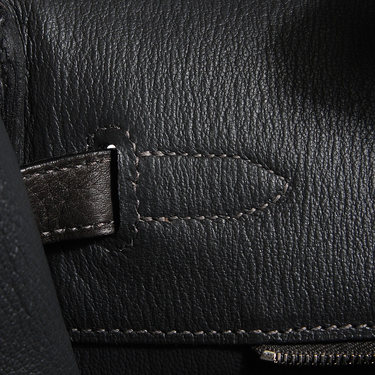 Hermes Taurillon Clemence Birkin 35 Graphite 19 of 27