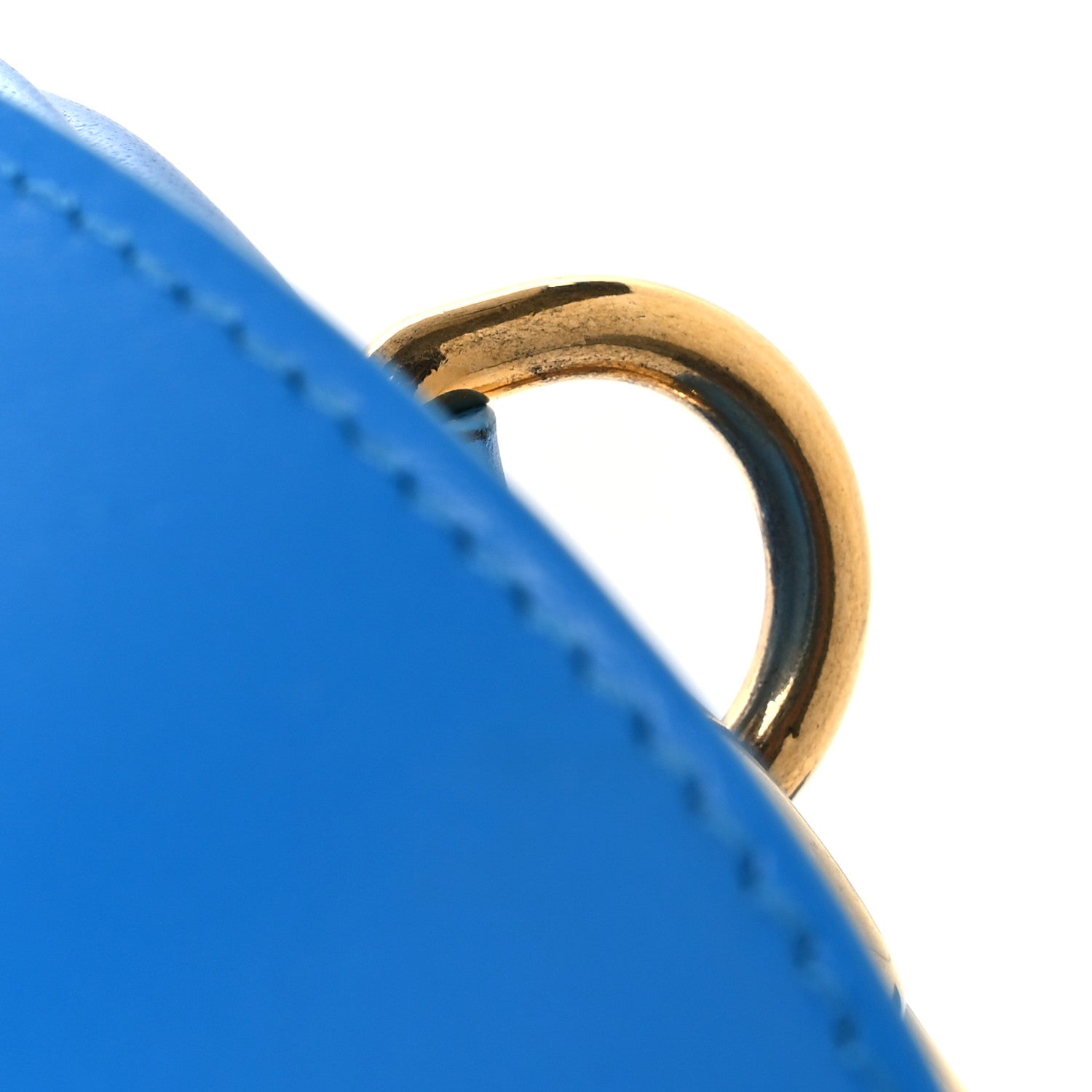 Christian Dior Box Calfskin East West Bobby Bag Reef Blue 10 of 11