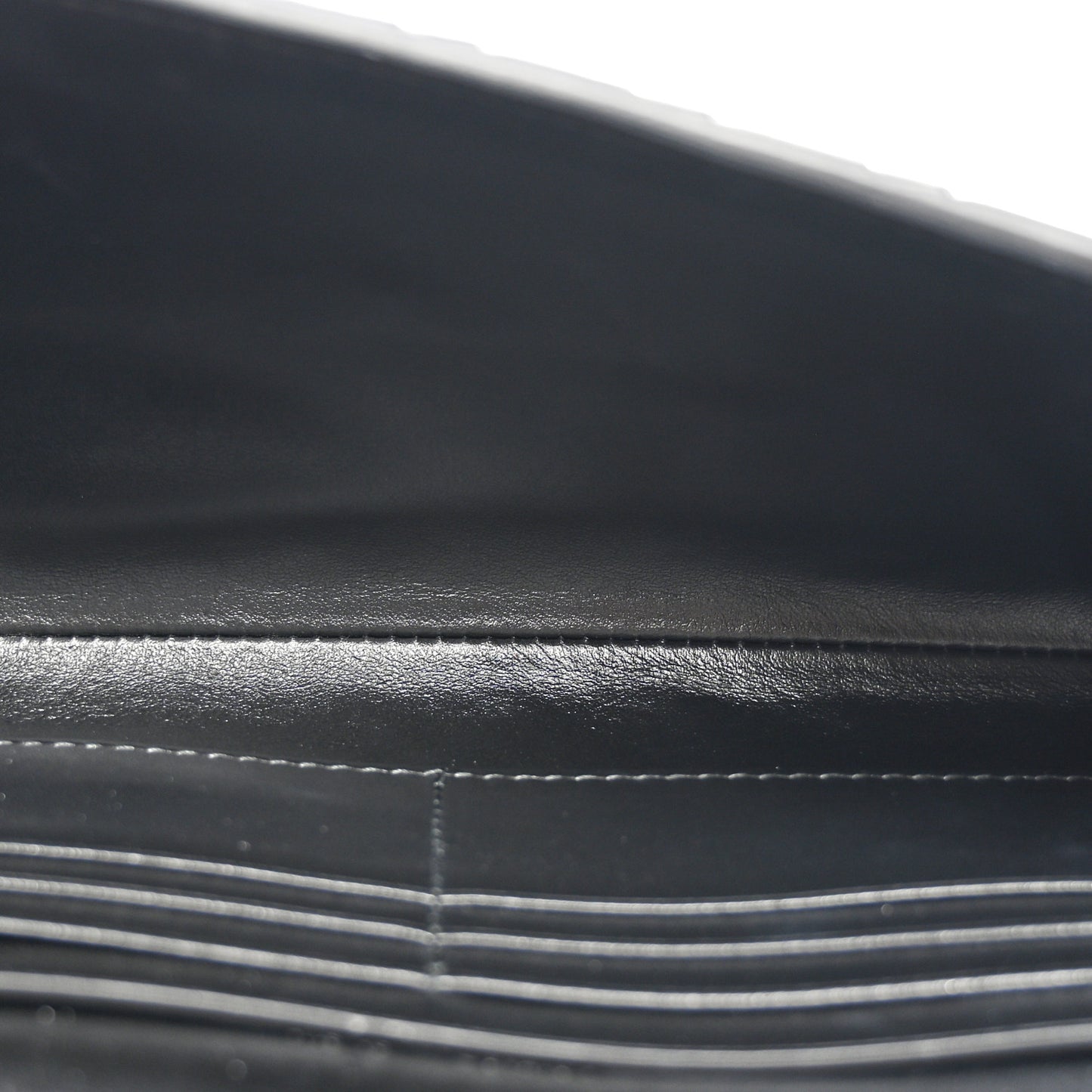 Nappa Intrecciato Long Andiamo Top Handle Black