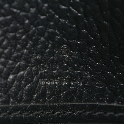 Gucci Dollar Calfskin GG Supreme Monogram Petite GG Marmont Wallet Chain Bag Black Beige Ebony 5 of 7