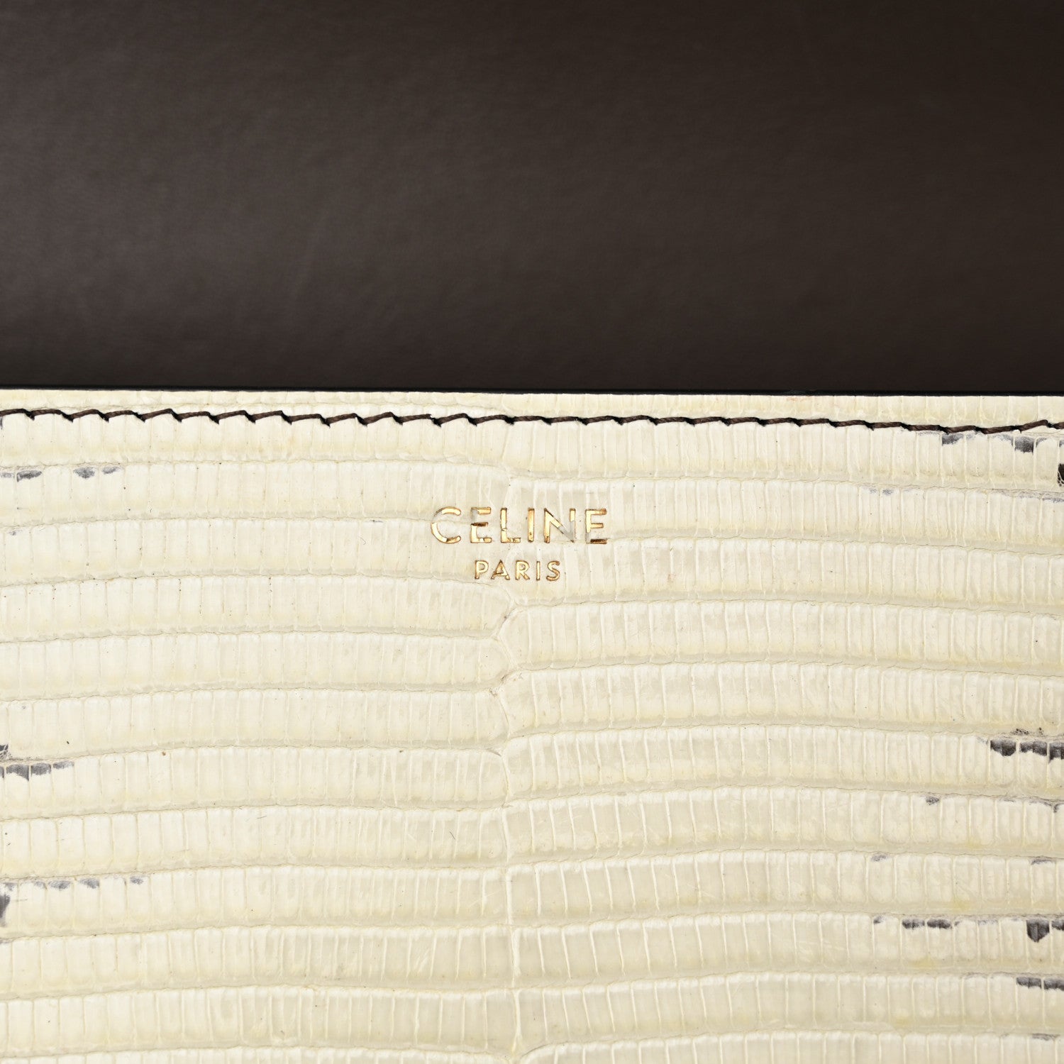 Celine Lizard Teen Triomphe Natural 6 of 13