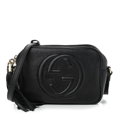 Gucci Pebbled Calfskin Small Soho Disco Bag Black 1 of 14