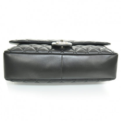 Chanel Lambskin Jumbo Coco Rain Flap Black 4 of 12