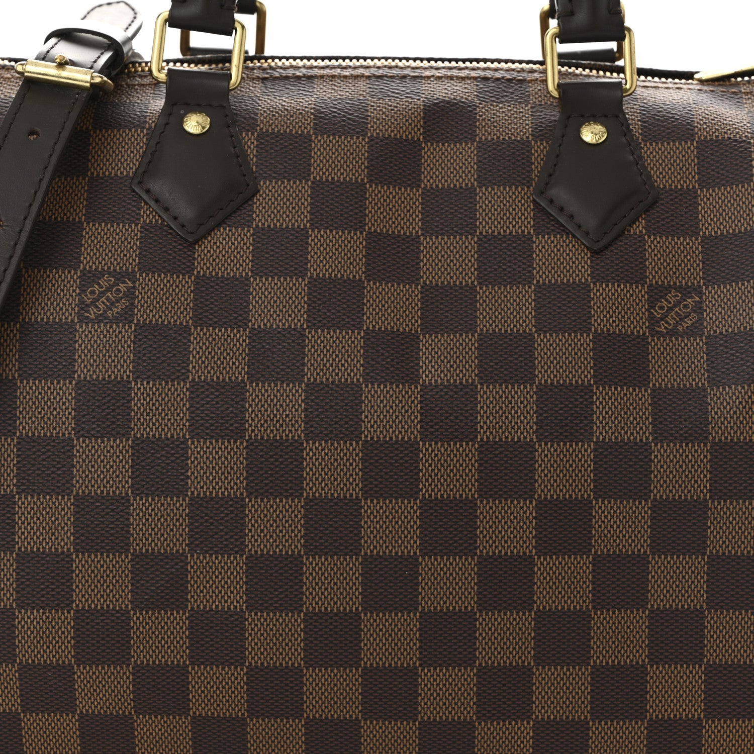 Louis Vuitton Damier Ebene Speedy Bandouliere 30 7 of 9