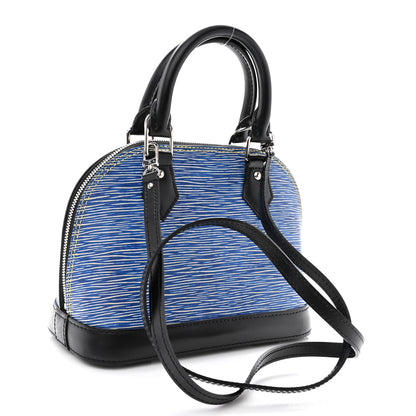 Louis Vuitton Epi Alma BB Denim Light 4 of 10