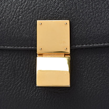 Celine Goatskin Medium Classic Box Flap Bag Black 15 of 17