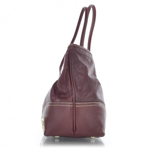 Gucci Leather New Britt Tote Red 4 of 9
