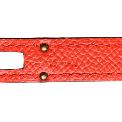 Hermes Epsom Kelly Longue Wallet Orange Poppy 8 of 8