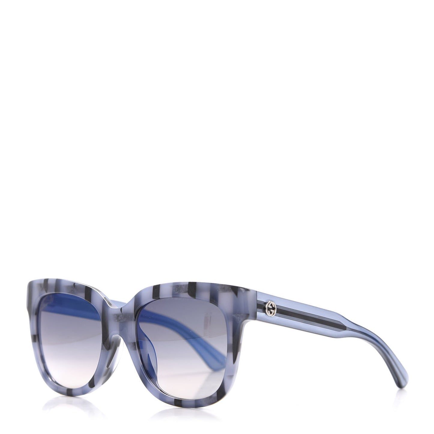 Acetate Square Frame Sunglasses GG3756/F/S Blue