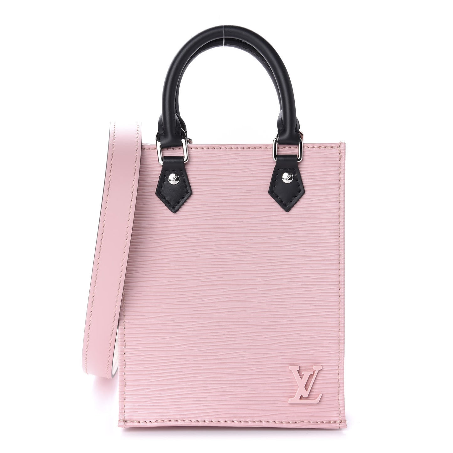 Epi Petit Sac Plat Rose Ballerine
