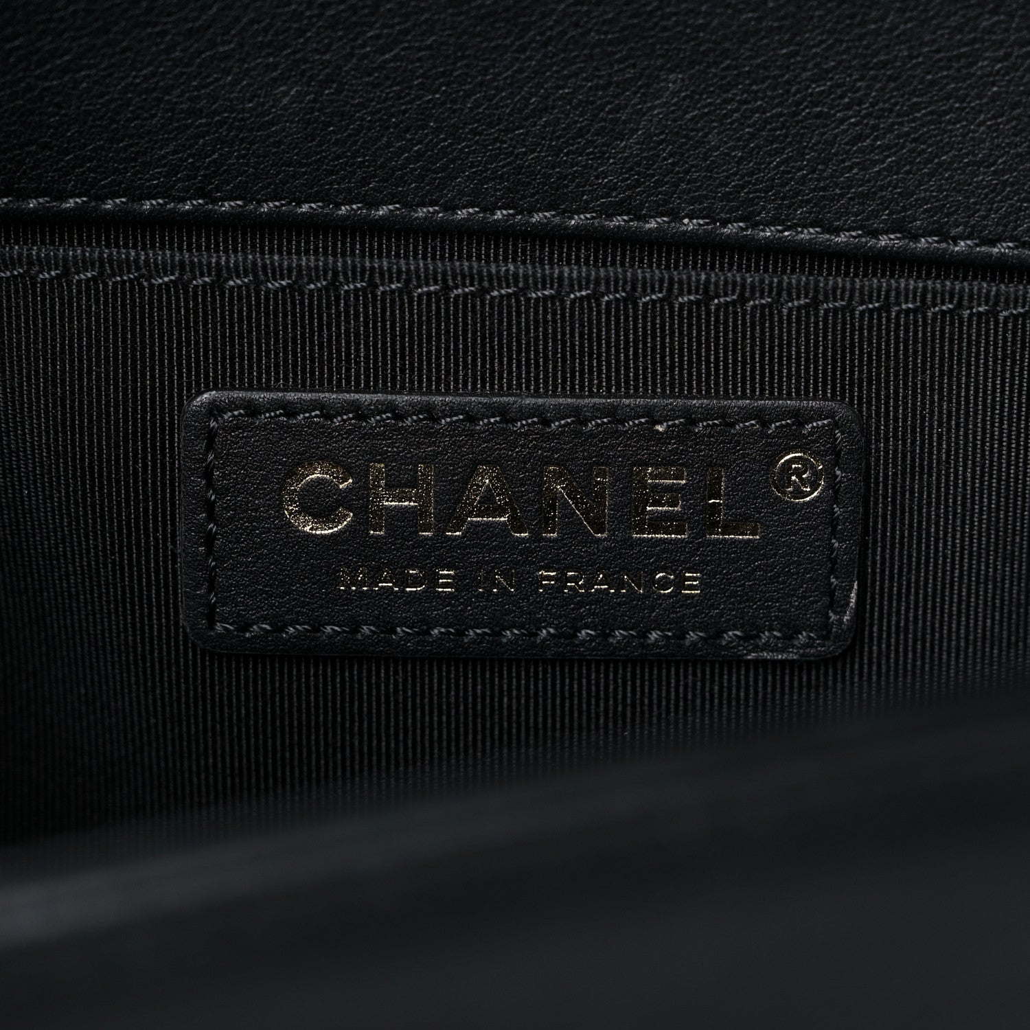 Chanel Calfskin Medium Boy Logo Top Handle Flap Black 6 of 15