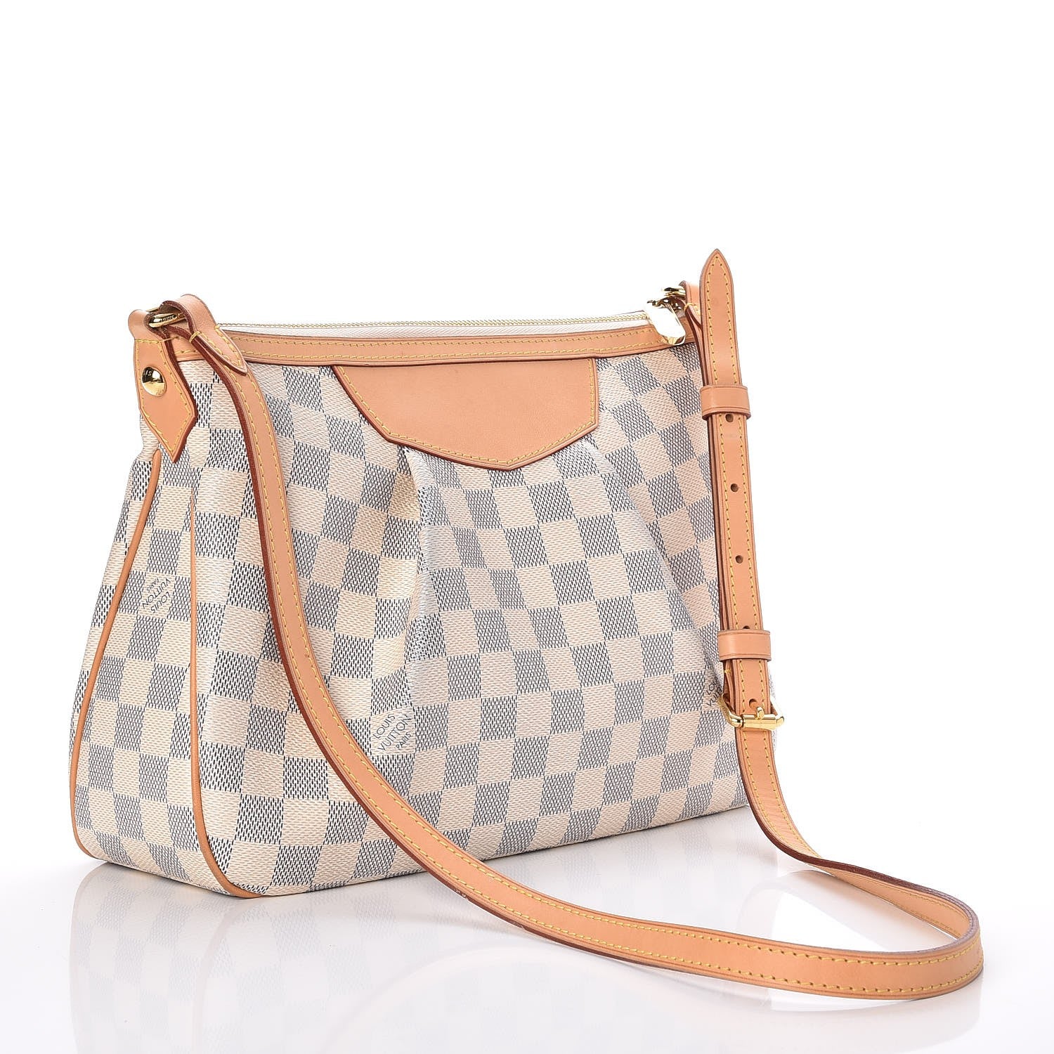 Louis Vuitton Damier Azur Siracusa PM 3 of 7