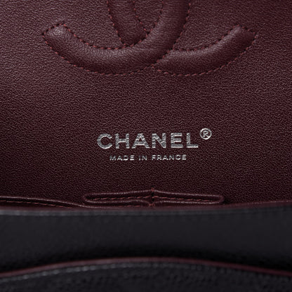 Chanel Caviar Quilted Medium Double Flap Black 8 of 10