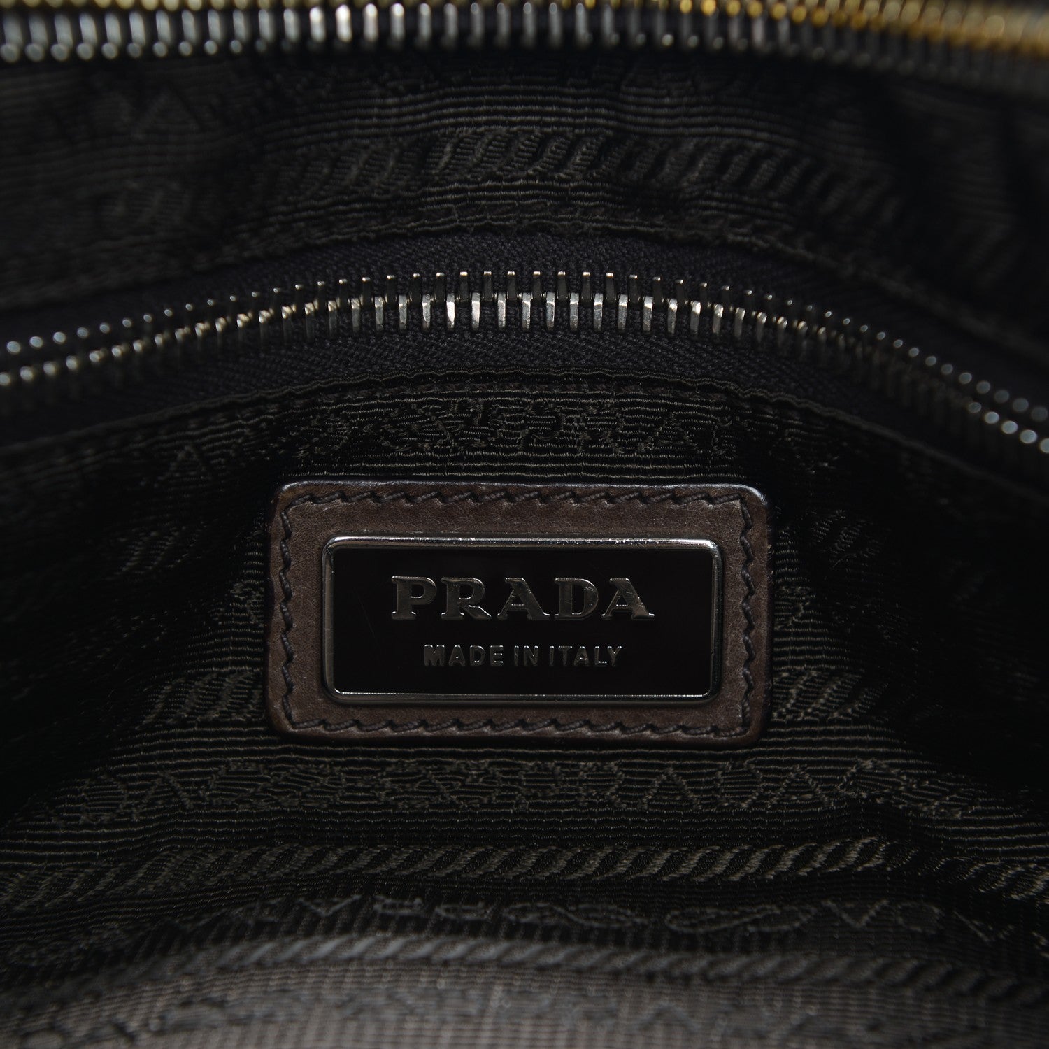 Prada Glace Calf Bowler Bag Militare 6 of 10