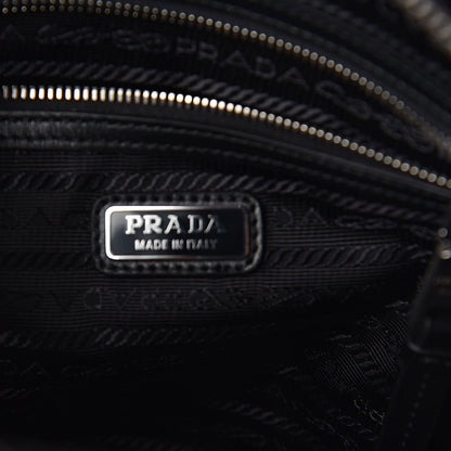 Prada Soft Calfskin Diagramme Day Backpack Black 6 of 9