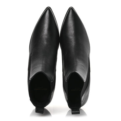 Saint Laurent Calfskin Mens Banana 50 Boots 41.5 Black 2 of 10