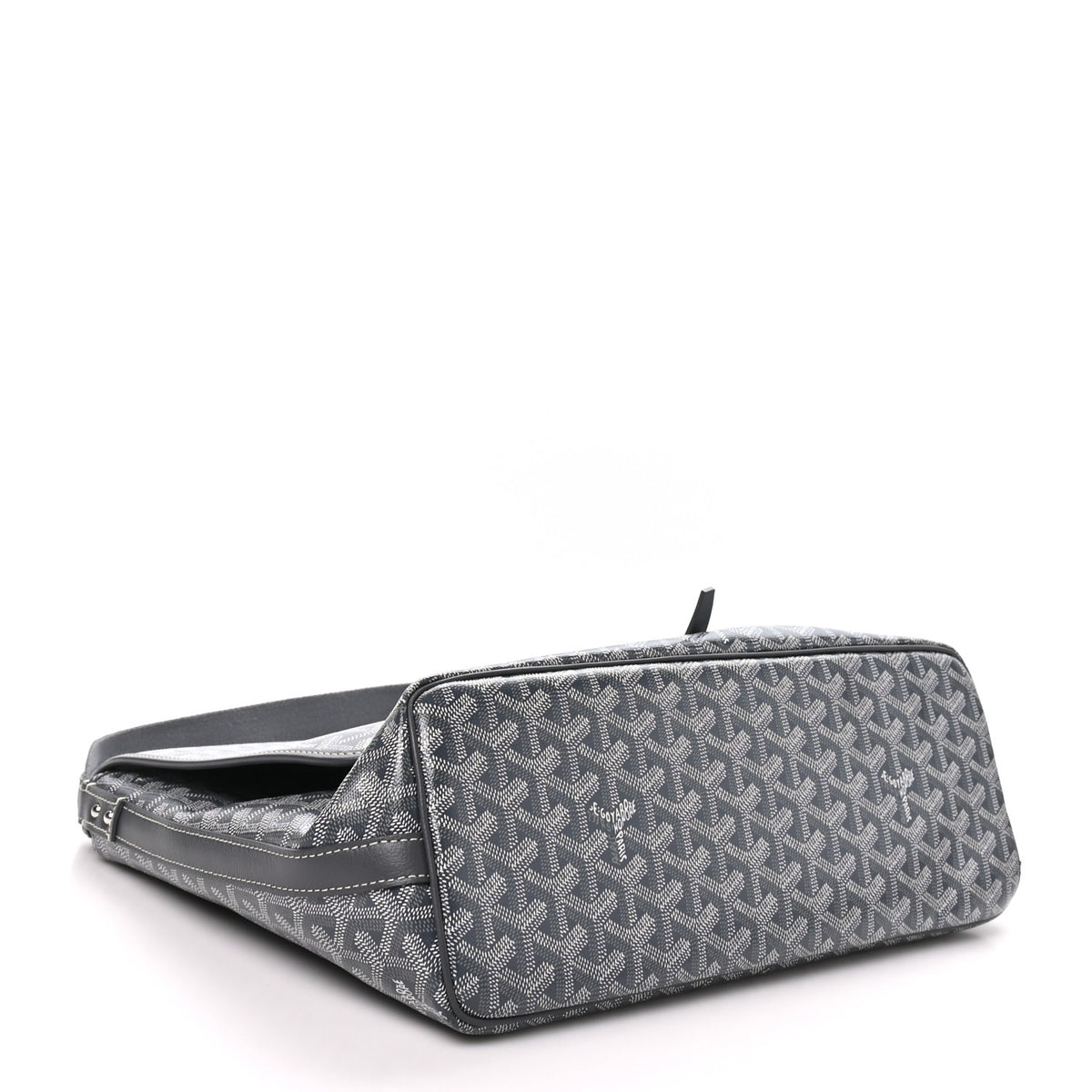 Goyardine Capetien Messenger Bag Grey
