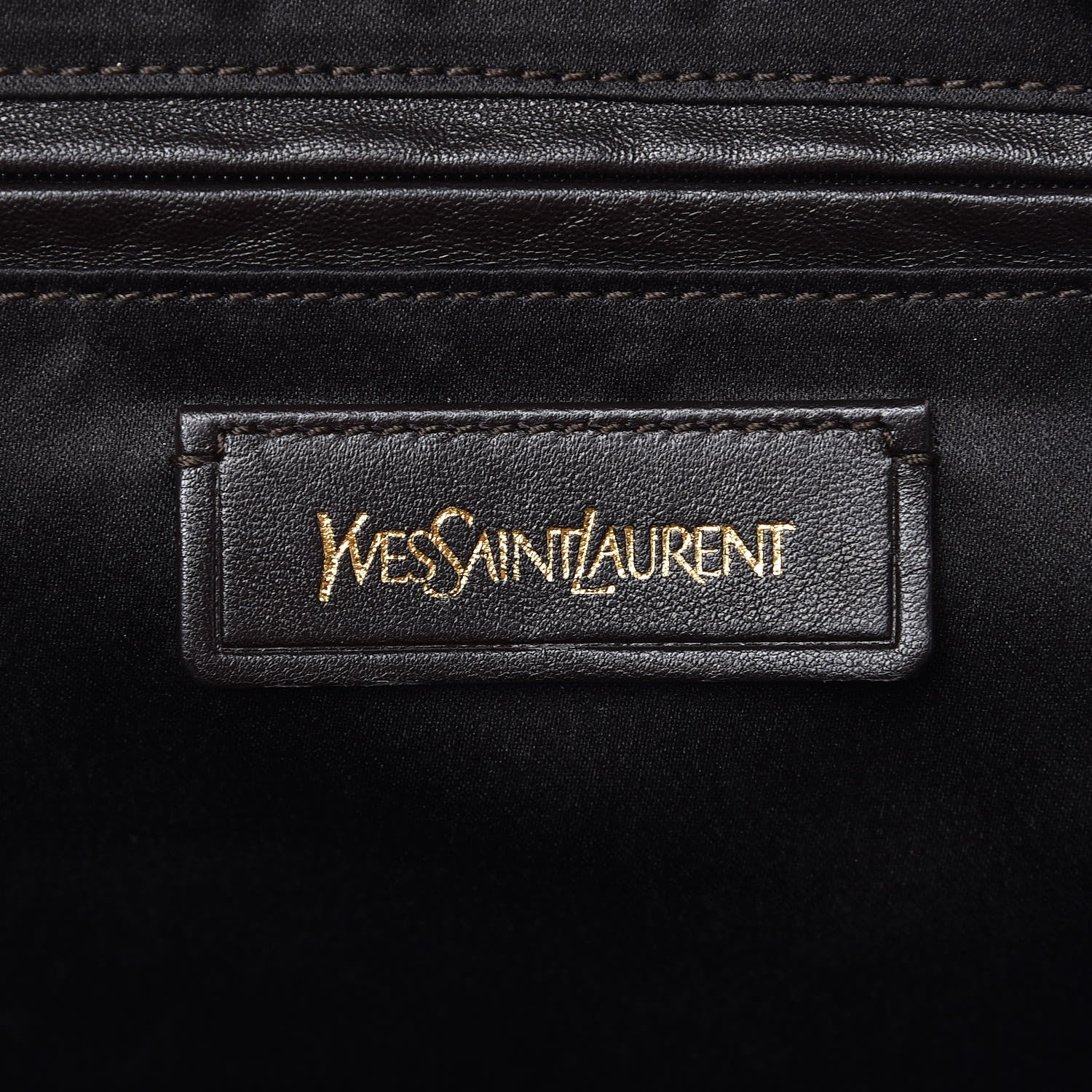 Saint Laurent Nubuck Croc Embossed Oversized Muse Beige 6 of 12