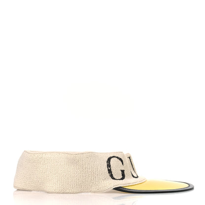 Gucci Vinyl Logo Visor M Yellow 4 of 7