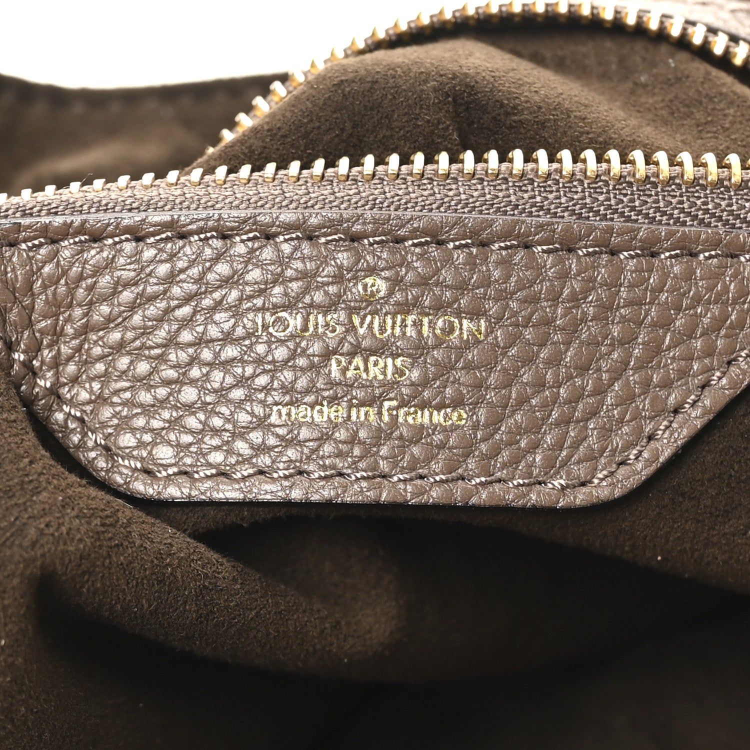 Louis Vuitton Mahina XL Taupe 6 of 9