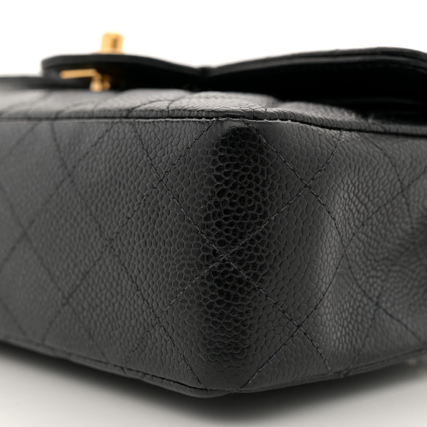 Chanel Caviar Quilted Small Double Flap Black 10 of 12