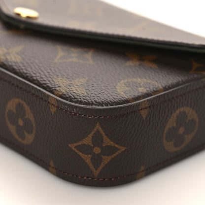Louis Vuitton Monogram Felicie Strap & Go Kaki 6 of 8