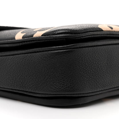 Louis Vuitton Empreinte Monogram Giant Pochette Metis Black Beige 8 of 12