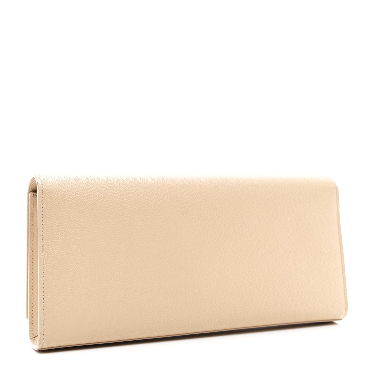Grain De Poudre Classic Monogram Cassandre Clutch Nude Powder