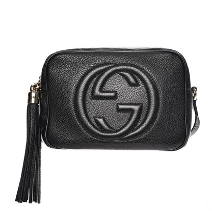 Gucci Pebbled Calfskin Small Soho Disco Bag Black 1 of 7