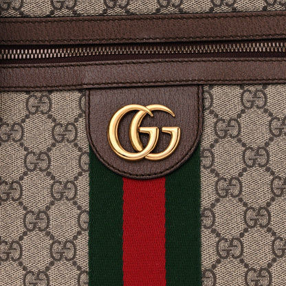 Gucci GG Supreme Monogram Web Small Ophidia Messenger Bag Brown 8 of 13