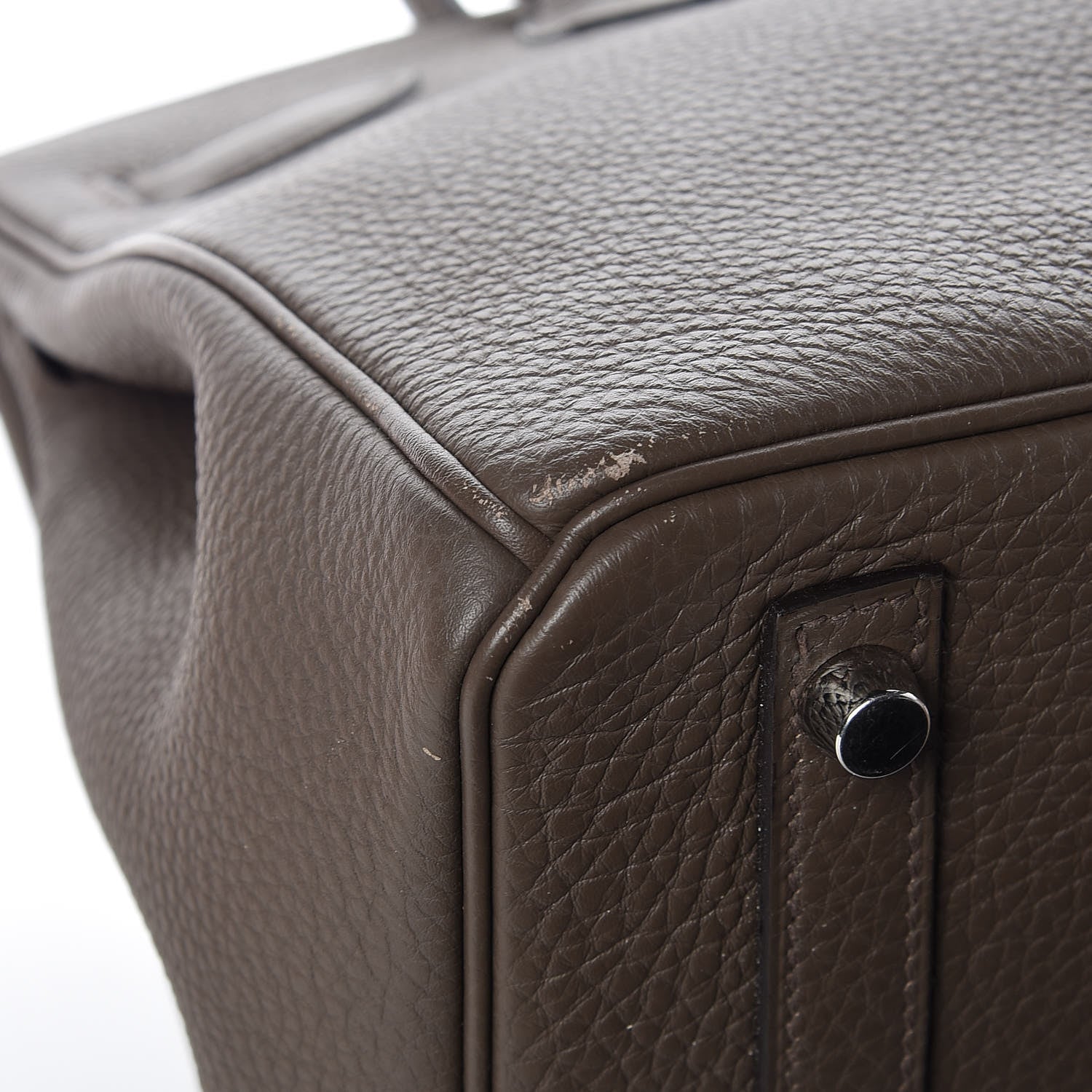 Hermes Togo Birkin 30 Etain 40 of 43